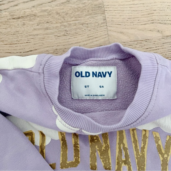 ✨ Old Navy Lilac Cloud Sweatshirt – Size 5T - Picture 8 of 8